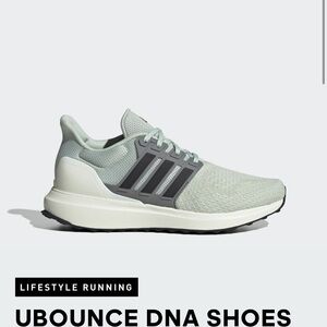adidas UBounce DNA Shoes in Mint Green and Gray